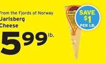 Hannaford Jarlsberg cheese offer