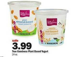 Meijer True goodness plant based yogurt offer