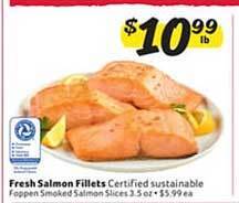 Winn Dixie Fresh salmon fillets offer