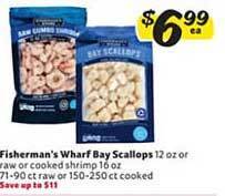 Winn Dixie Fisherman's wharf bay scallops offer