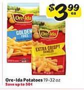 Winn Dixie Ore-ida potatoes offer