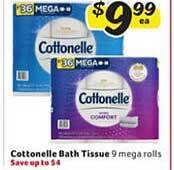 Winn Dixie Cottonelle bath tissue offer