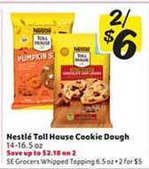Winn Dixie Nestlé toll house cookie dough offer