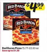 Winn Dixie Red baron pizza offer
