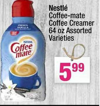 Super King Markets Nestlé coffee-mate coffee creamer offer