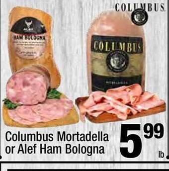 Super King Markets Columbus mortadella or alef ham bologna offer