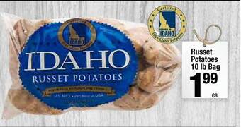 Super King Markets Russet potatoes offer