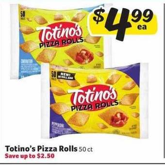 Winn Dixie Totino's pizza rolls offer