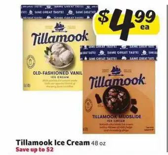 Winn Dixie Tillamook ice cream offer