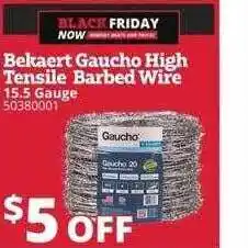 Rural King Bekaert gaucho high tensile barbed wire offer