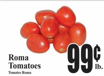 Baja Ranch Roma tomatoes offer