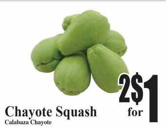Baja Ranch Chayote squash offer