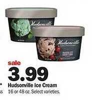 Meijer Hudsonville ice cream offer
