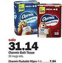 Meijer Charmin bath tissue offer