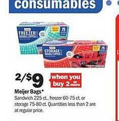 Meijer Meijer bags offer