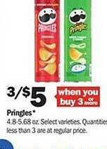 Meijer Pringles offer