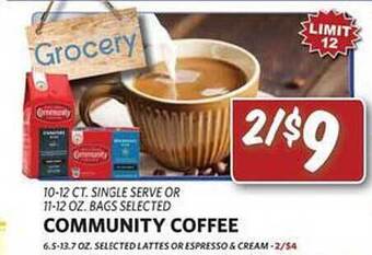 Breaux Mart Community coffee offer