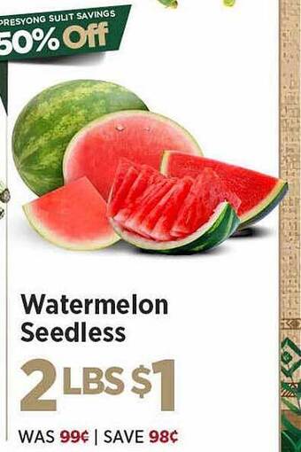 Island Pacific Market Watermelon seedless offer