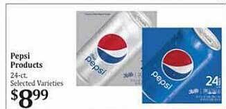 Rosauers Pepsi products offer