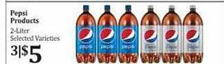 Rosauers Pepsi products offer