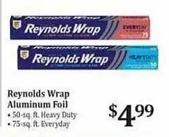 Rosauers Reynolds wrap aluminum foil offer