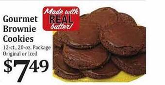 Rosauers Gourmet brownie cookies offer