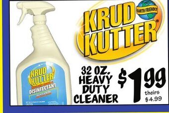 Ollie's Krud kutter 32 oz. heavy duty cleaner offer