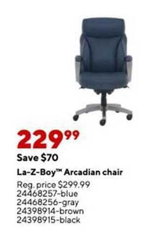Staples La-z-boy arcadian chair offer