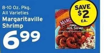 Hannaford Margaritaville shrimp offer