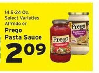 Hannaford Prego pasta sauce offer