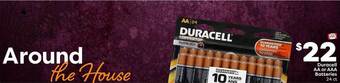 Weis Markets Duracell aa or aaa batteries offer