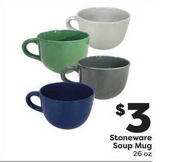 Weis Markets Stoneware soup mug offer