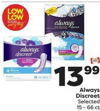 Weis Markets Always discreet offer