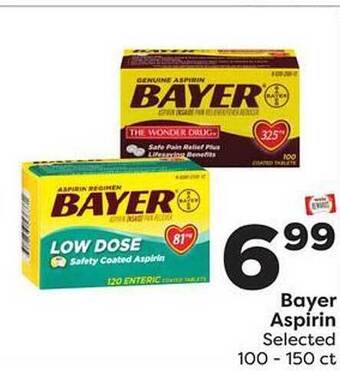 Weis Markets Bayer aspirin offer