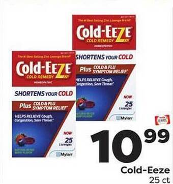 Weis Markets Cold-eeze offer
