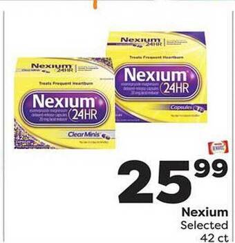 Weis Markets Nexium offer