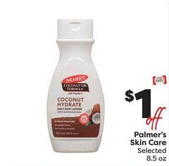 Weis Markets Palmer's skin care offer