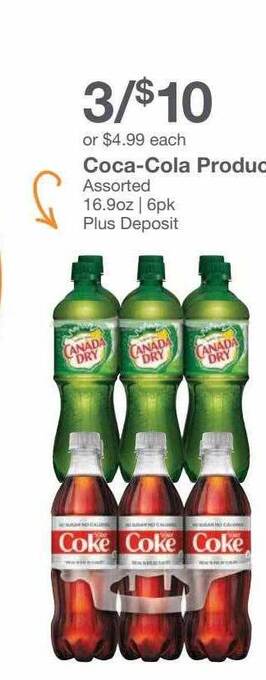 Kinney Drugs Coca-cola products offer