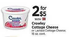 Tops Crowley cottage cheese offer