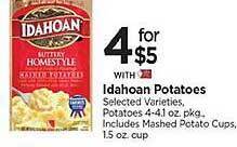 Idahoan potatoes
