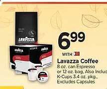 Tops Lavazza coffee offer
