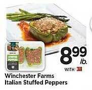 Tops Winchester farms italian stuffed peppers offer