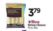 Tops Tops string cheese offer