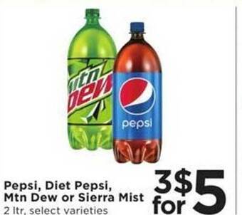 Cub Foods Pepsi, diet pepsi, mtn dew or sierra mist offer