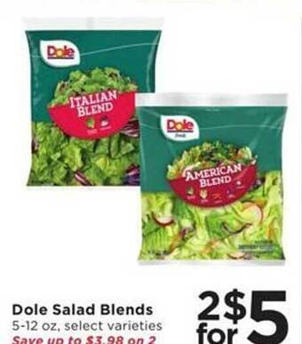 Cub Foods Dole salad blends offer