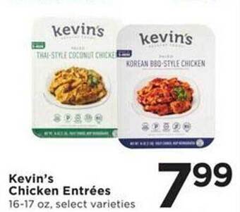 Cub Foods Kevin's chicken entrées offer