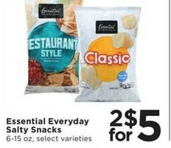 Cub Foods Essential everyday salty snacks offer