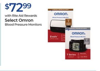 Rite Aid Select omron offer