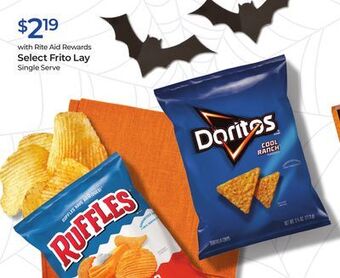 Rite Aid Select frito lay single serve offer