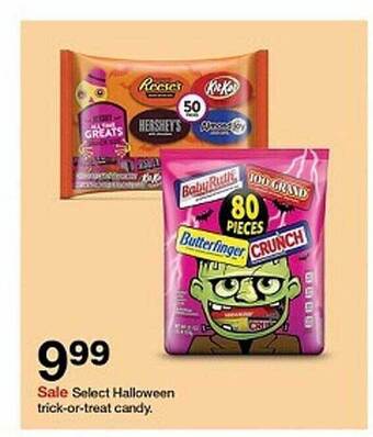 Target Select halloween trick-or-treat candy offer
